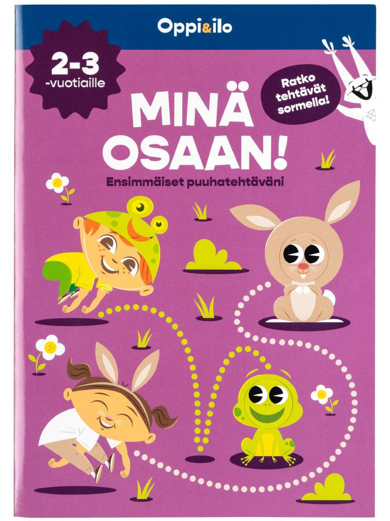 Oppi ja Ilo Minä Osaan Ensimmäiset Puuhatehtäväni 2-3v