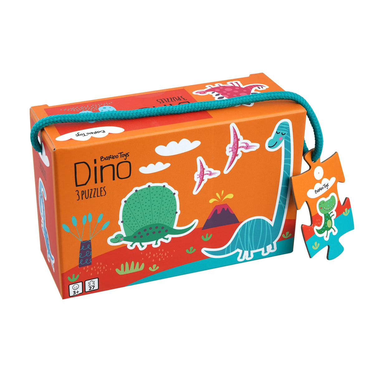 Pikkupalapelit Dinosaurukset 3 Palapeliä