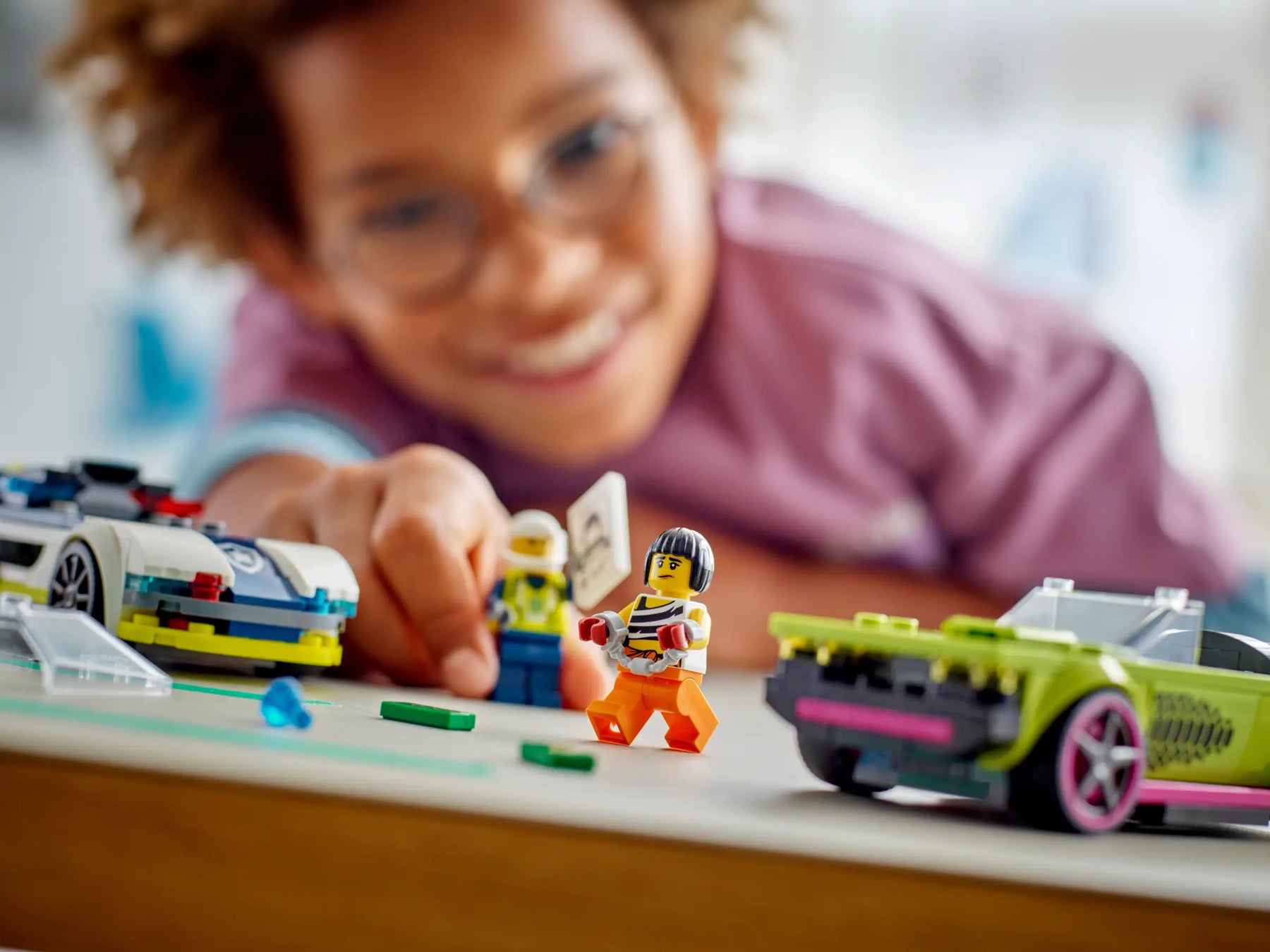 LEGO City 60415 Poliisiauto ja Muskeliauton Takaa-ajo