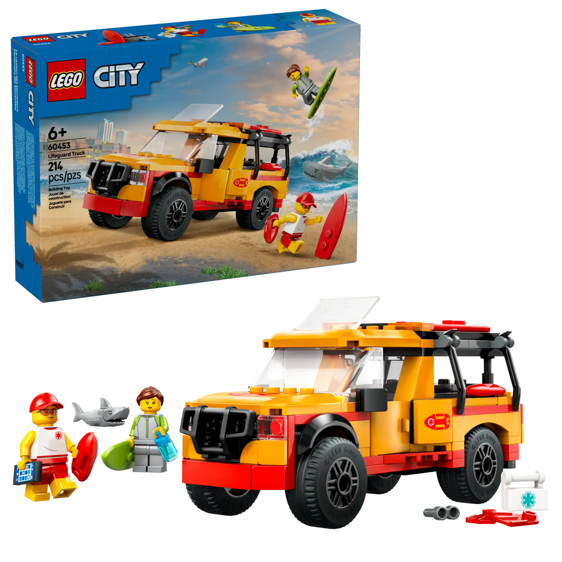 LEGO City 60453 Rantavahdin Pelastusauto