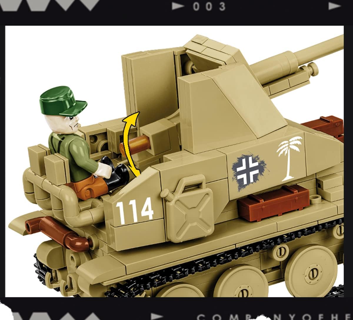 Cobi 3050 Marder III Koottava Tankki