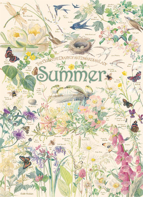 Cobble Hill 1000 Palan Palapeli Country Diary: Summer'