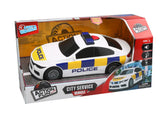 Action Fun Poliisiauto Kitkamoottorilla, Valolla ja Äänillä