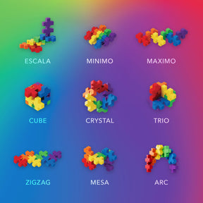 Plus Plus Hexel Fidget Spectrum