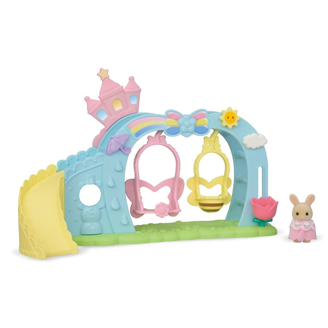 Sylvanian Families 5745 Leikkipaikka Liukumäellä ja Keinuilla