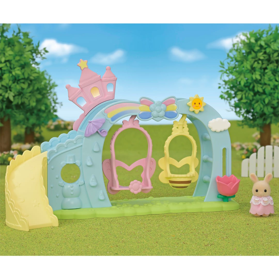 Sylvanian Families 5745 Leikkipaikka Liukumäellä ja Keinuilla