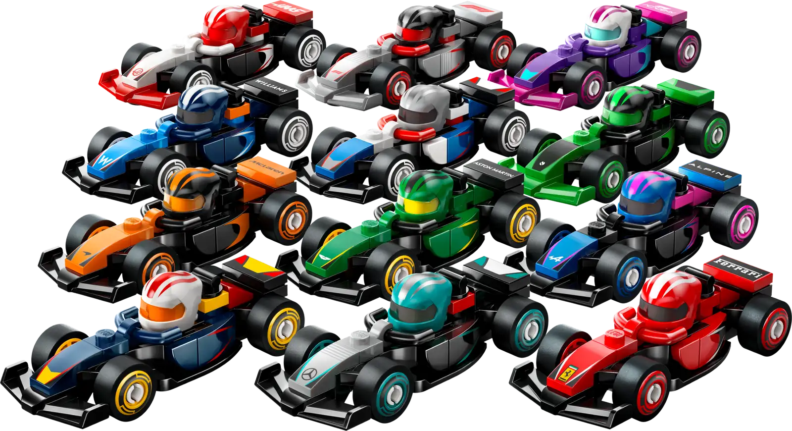 Lego 71049 Keräiltävät F1®-kilpa-autot