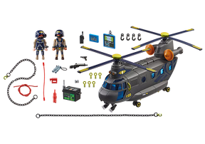 Playmobil City Action 71149 Tactical Unit Pelastushelikopteri