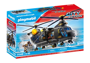 Playmobil City Action 71149 Tactical Unit Pelastushelikopteri
