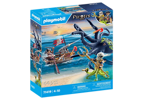  Playmobil Pirates 71419 Taistelu Mustekalaa vastaan