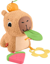 Fisher-Price Sensimals Snuggle Snacky Capybara Aktiviteettipehmolelu