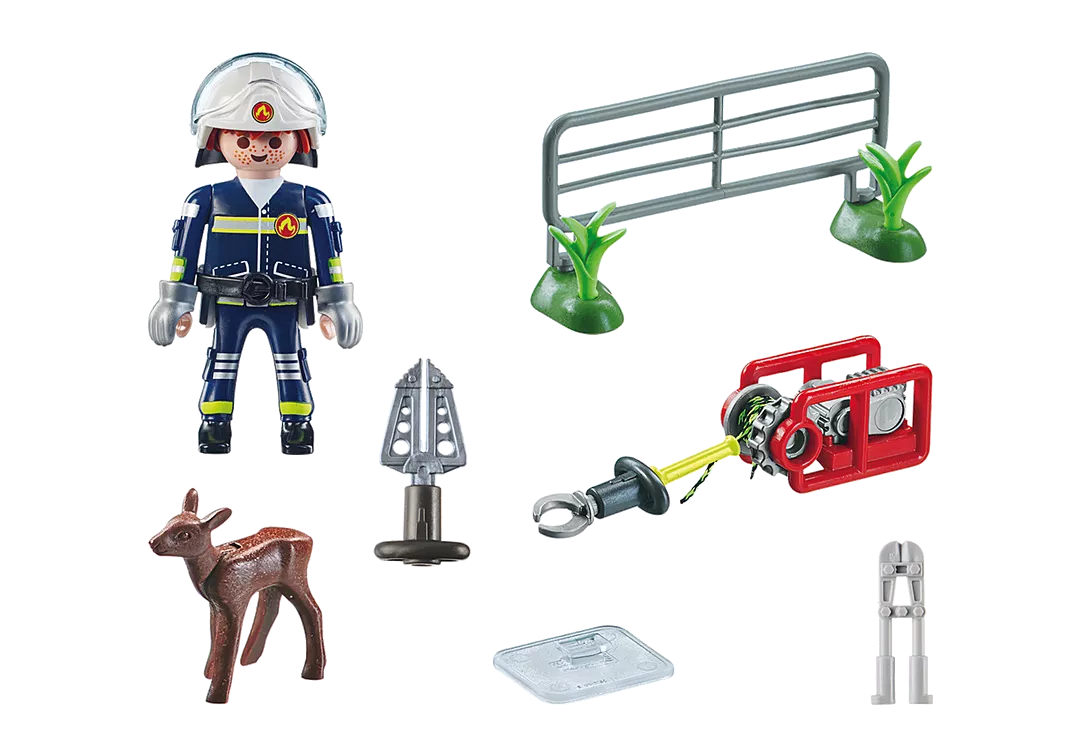 Playmobil Action Heroes 71467 Palomies ja Eläimenpelastus