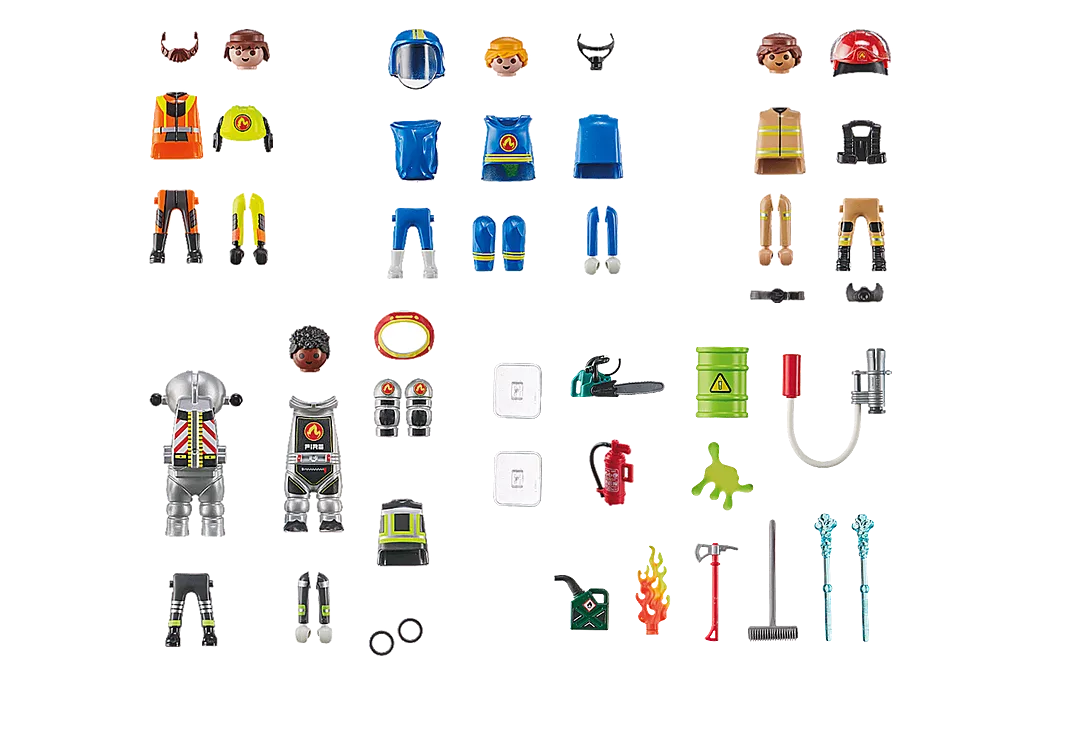 Playmobil Action Heroes 71468 Luo Oma Hahmosi - Palopelastus