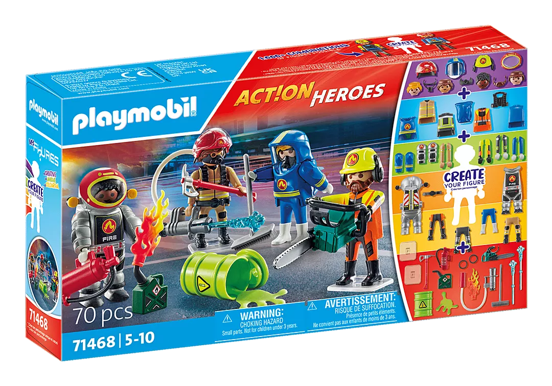 Playmobil Action Heroes 71468 Luo Oma Hahmosi - Palopelastus