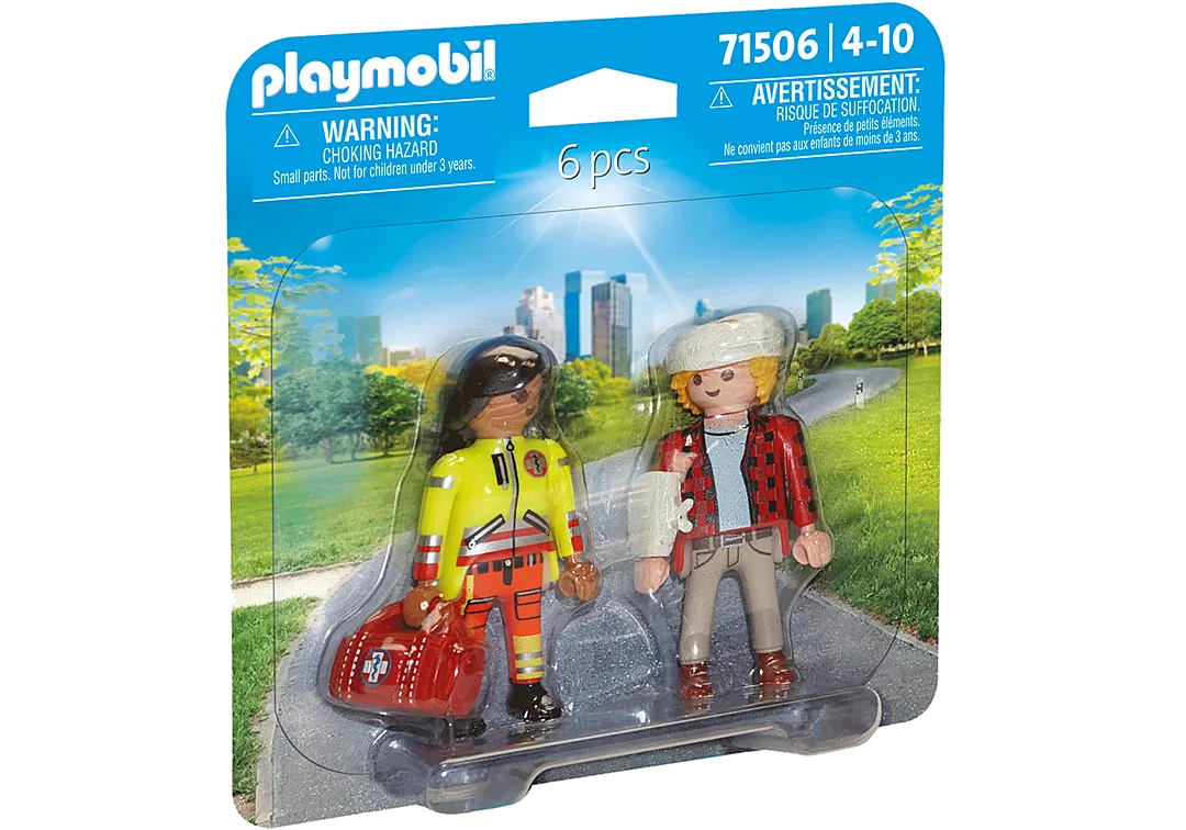 Playmobil 71506 Ensihoitaja ja Potilas