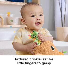 Fisher-Price Sensimals Snuggle Snacky Capybara Aktiviteettipehmolelu