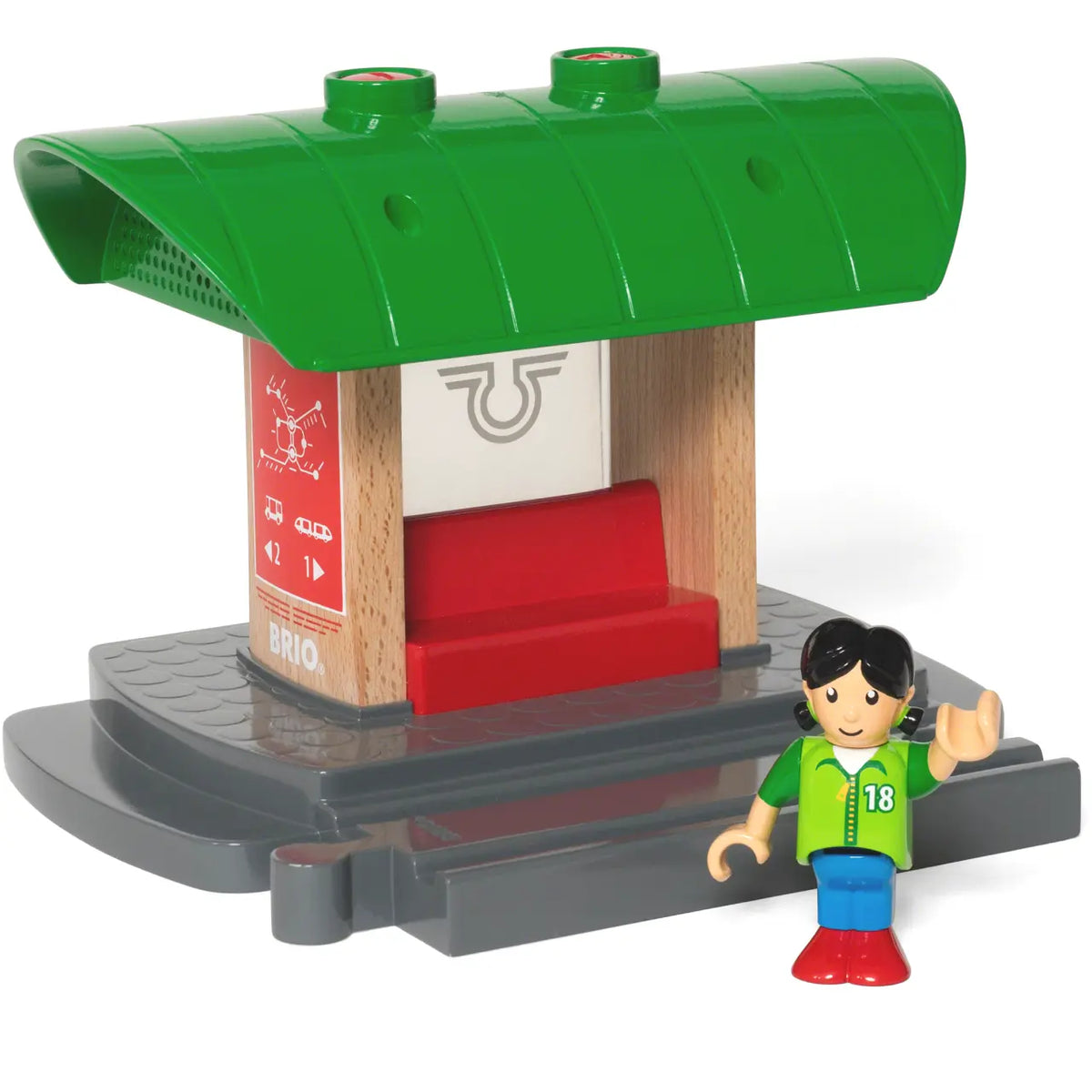 Brio Puujunarata 33840 Tallenna & Toista-Junalaituri