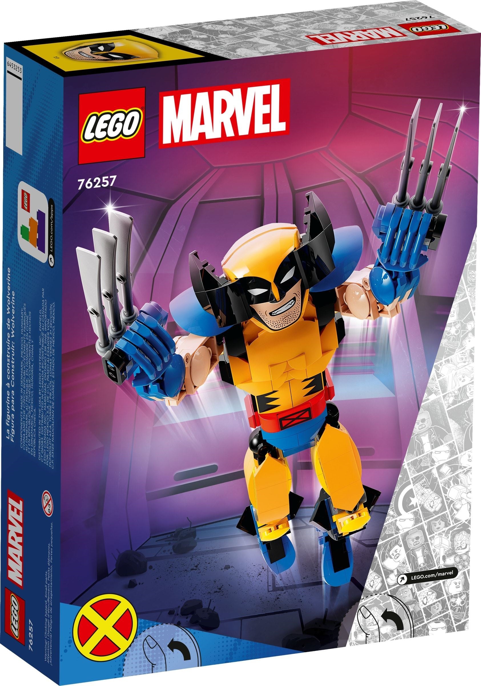 LEGO Marvel Studios 76257 Rakennettava Wolverine-hahmo