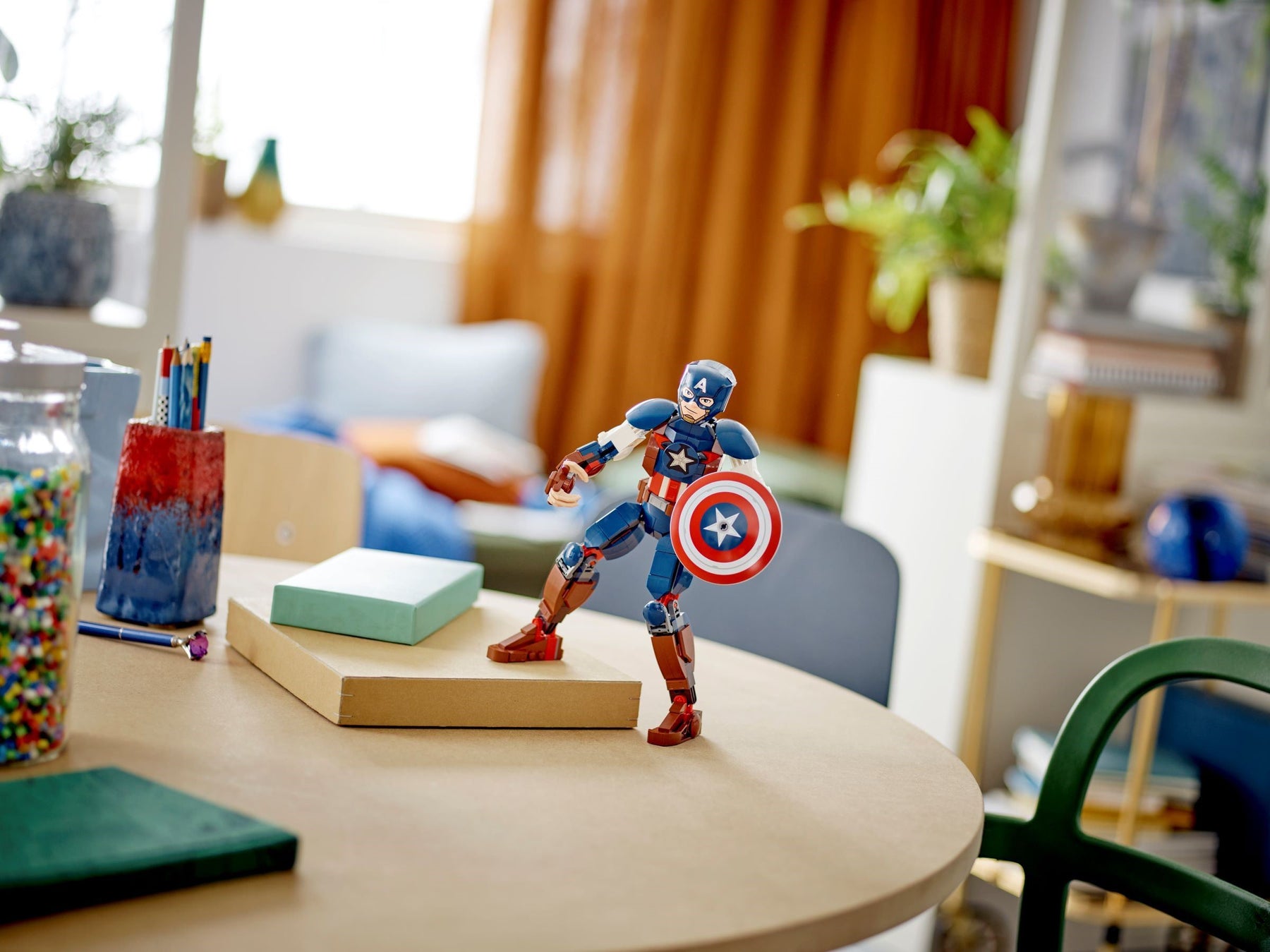 LEGO Marvel Studios 76258 Rakennettava Captain America Hahmo