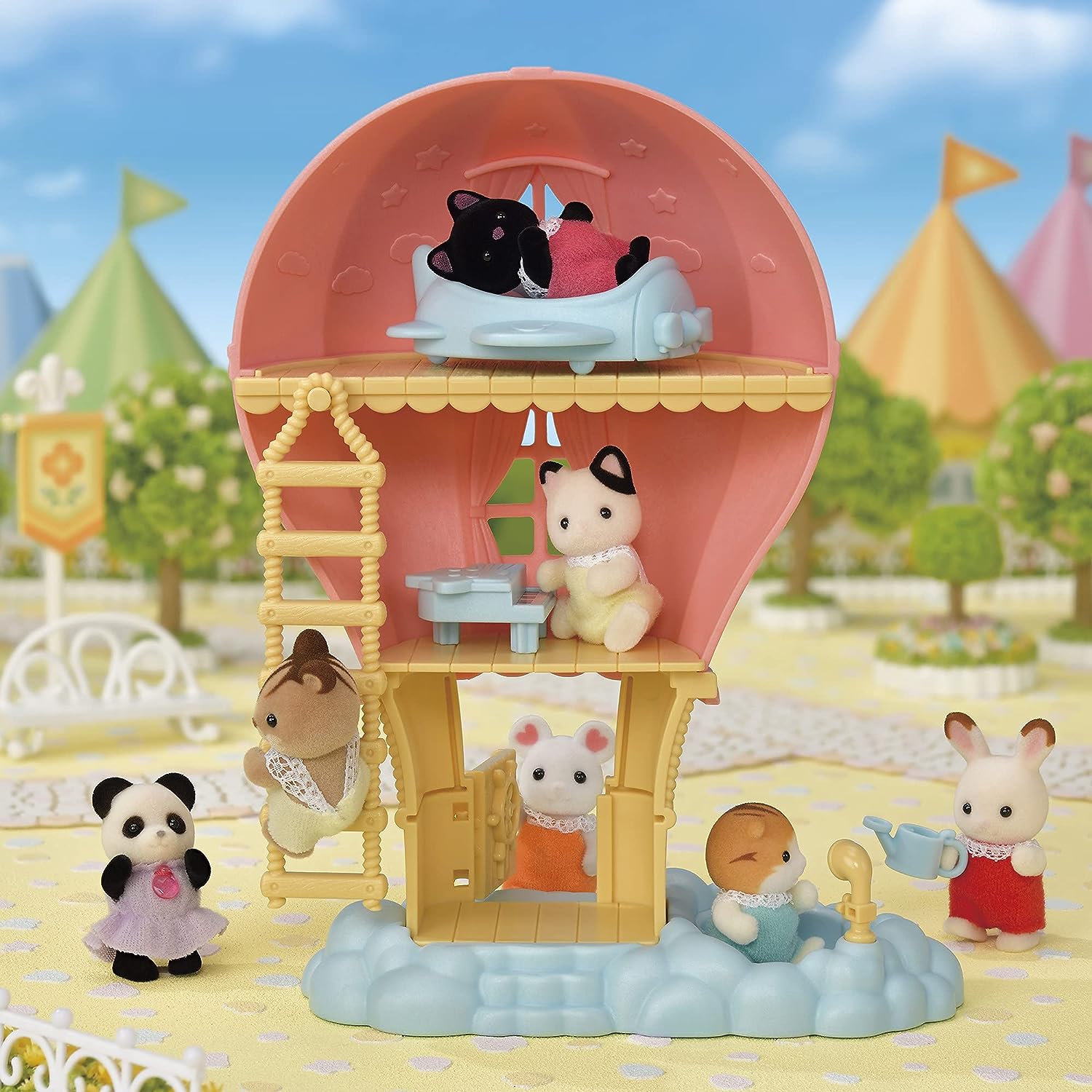 Sylvanian Families 5527 Vauvojen Kuumailmapallomökki