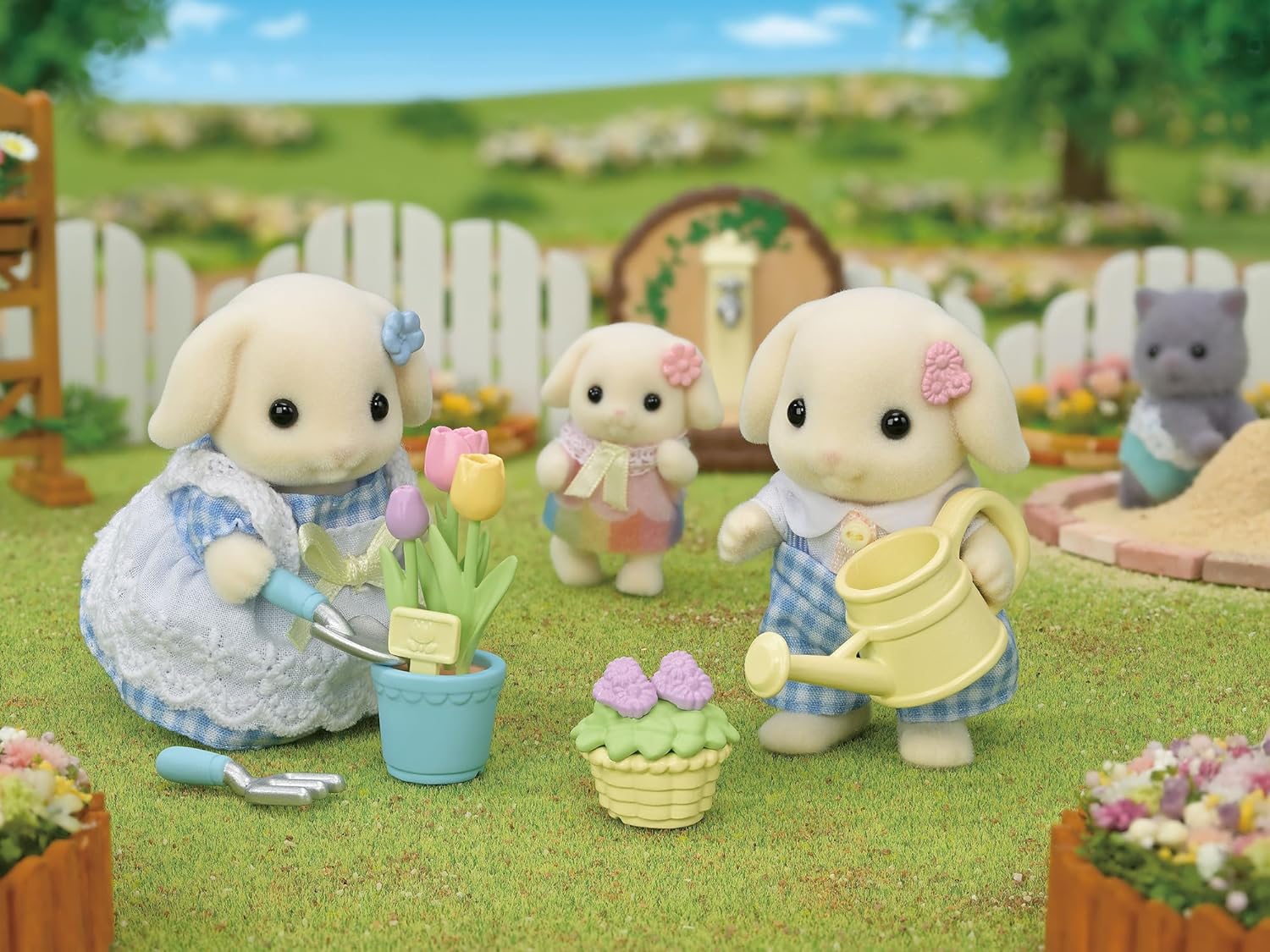 Sylvanian Families 5736 Puutarhasetti Hahmoilla