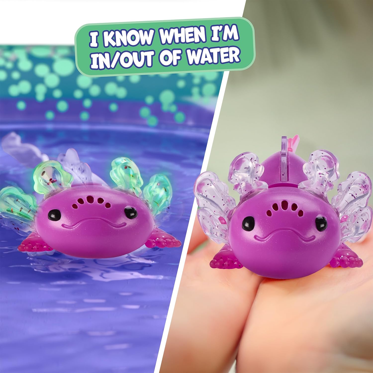 Fingerlings Interaktiivinen Aksolotli Glitter
