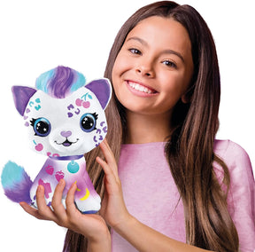 Airbrush Plush Kissa Värjättävä Pehmolelu