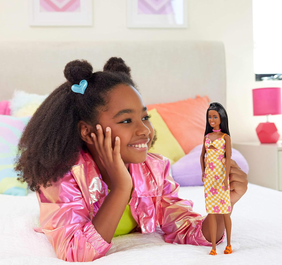 Barbie Fashionistas - Ruutumekko Nukke