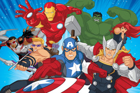 Marvel Avengers 2D/3D 200 Palan Kaksipuolinen Palapeli