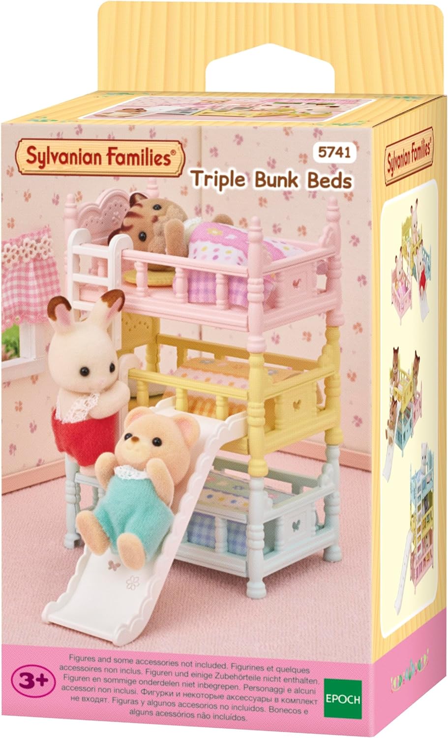 Sylvanian Families 5741 Kolmoiskerrossänky Liukumäellä