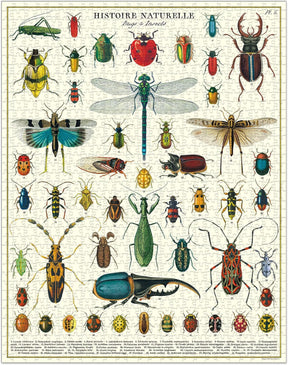 Cavallini & Co. Vintage Puzzle 1000 palaa Bugs & Insects