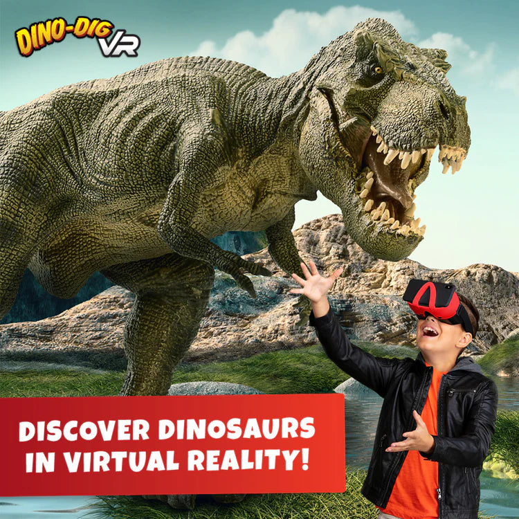 Abacus Interaktiivinen Puuhasetti VR Dinosaurusten Kaivaukset