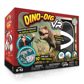 Abacus Interaktiivinen Puuhasetti VR Dinosaurusten Kaivaukset