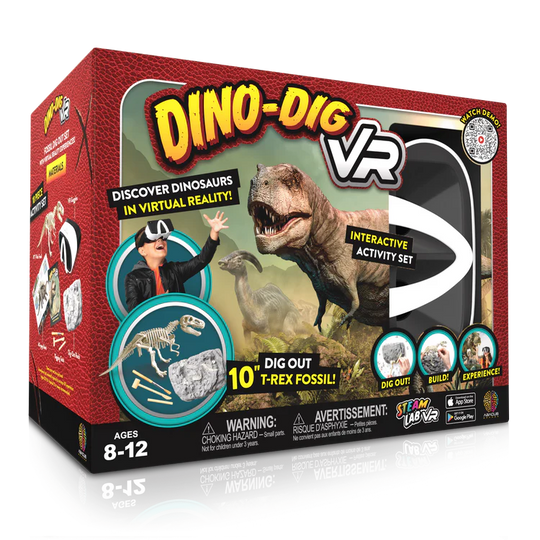 Abacus Interaktiivinen Puuhasetti VR Dinosaurusten Kaivaukset