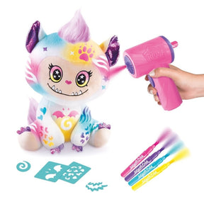 Airbrush Plush Cutie Monster Maalattava Pehmolelu