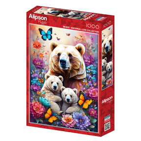 Alipson Puzzle 1000 Palan Palapeli Bears