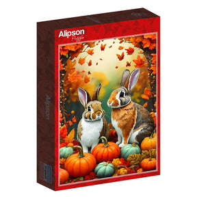 Alipson Puzzle 500 Palan Palapeli Autumn Bunnies
