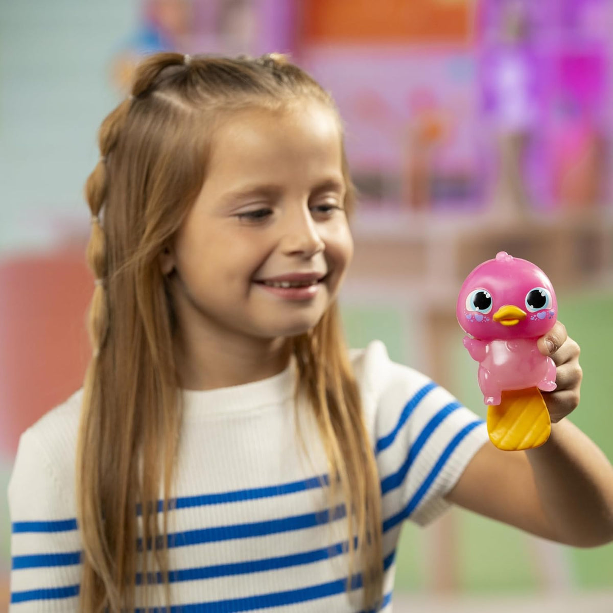 Animagic Let's Glo Vesinokkaeläin Pinkki