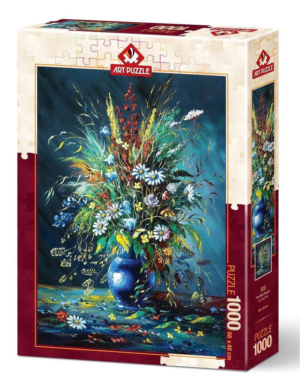 Art Puzzle 1000 Palan Palapeli The Wild Flower