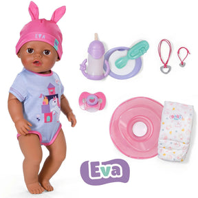 Baby Born Eva Click & Play Vauvanukke 43cm