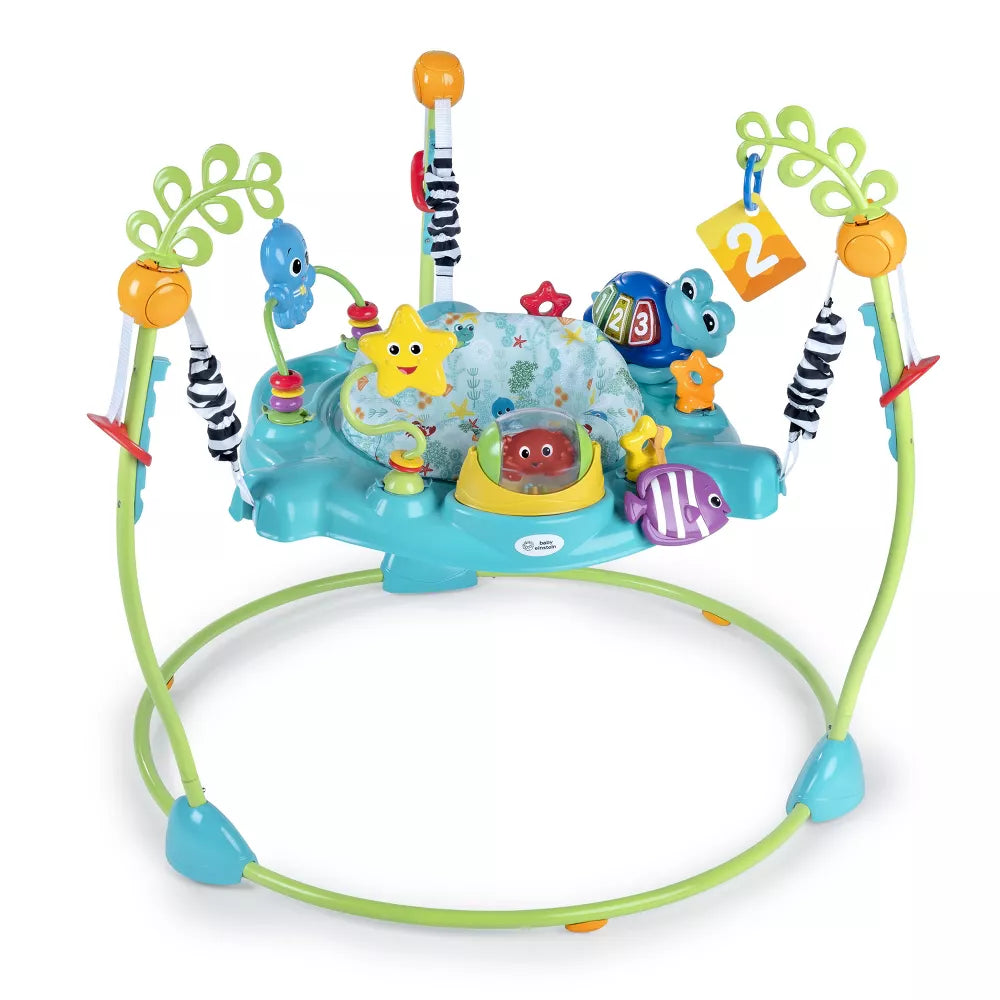 Baby Einstein Curiosity Cove 2 in 1 Activity Jumper Hyppykeinu/Aktiviteettikeinu