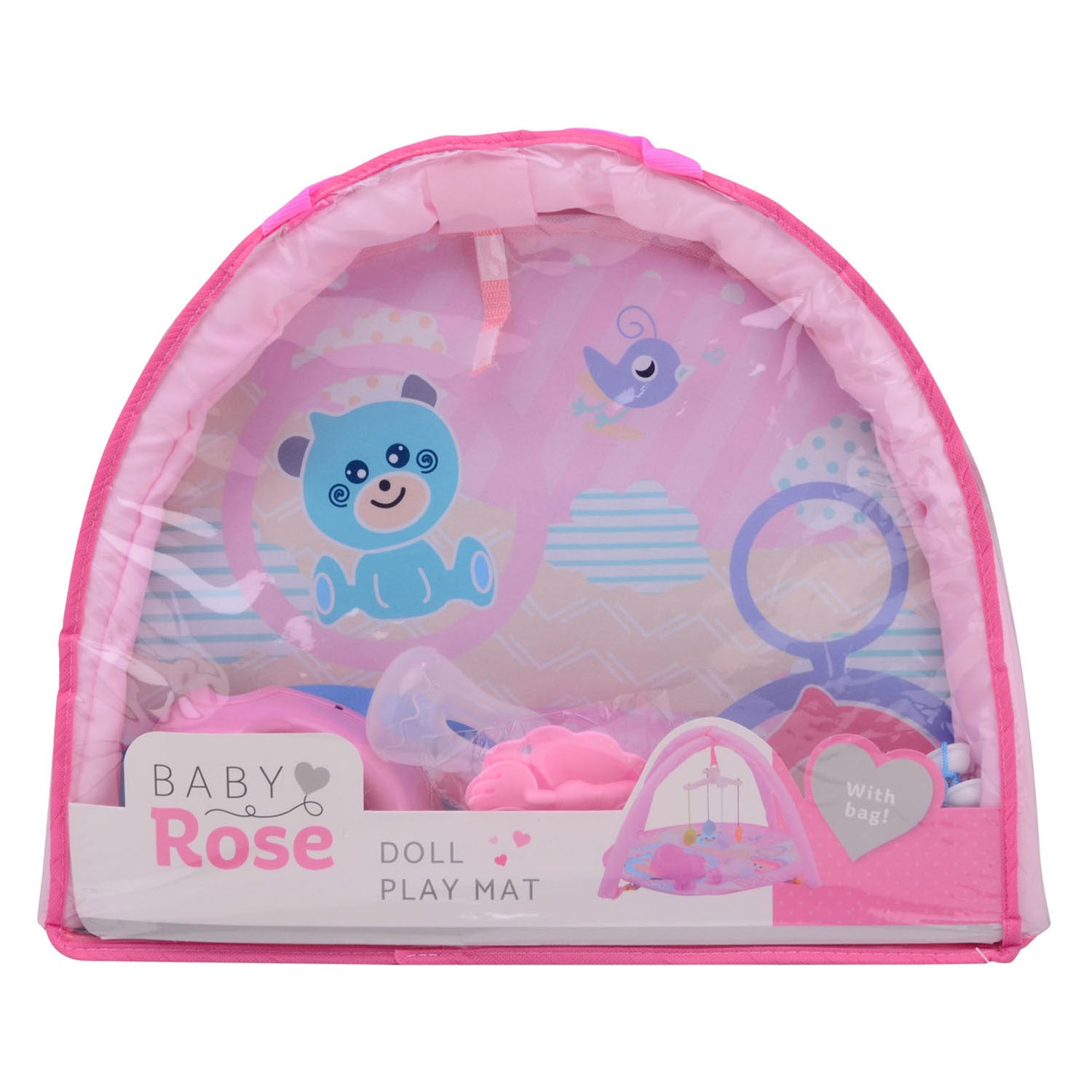 Baby Rose Aktiviteettimatto Nukelle