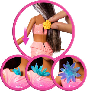 Barbie Blooming Mermaid Merenneito Nukke Pinkki