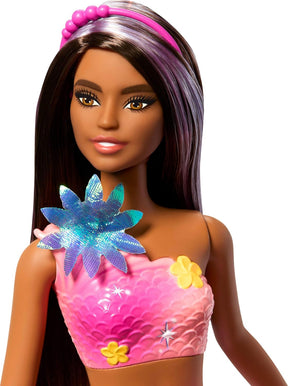Barbie Blooming Mermaid Merenneito Nukke Pinkki