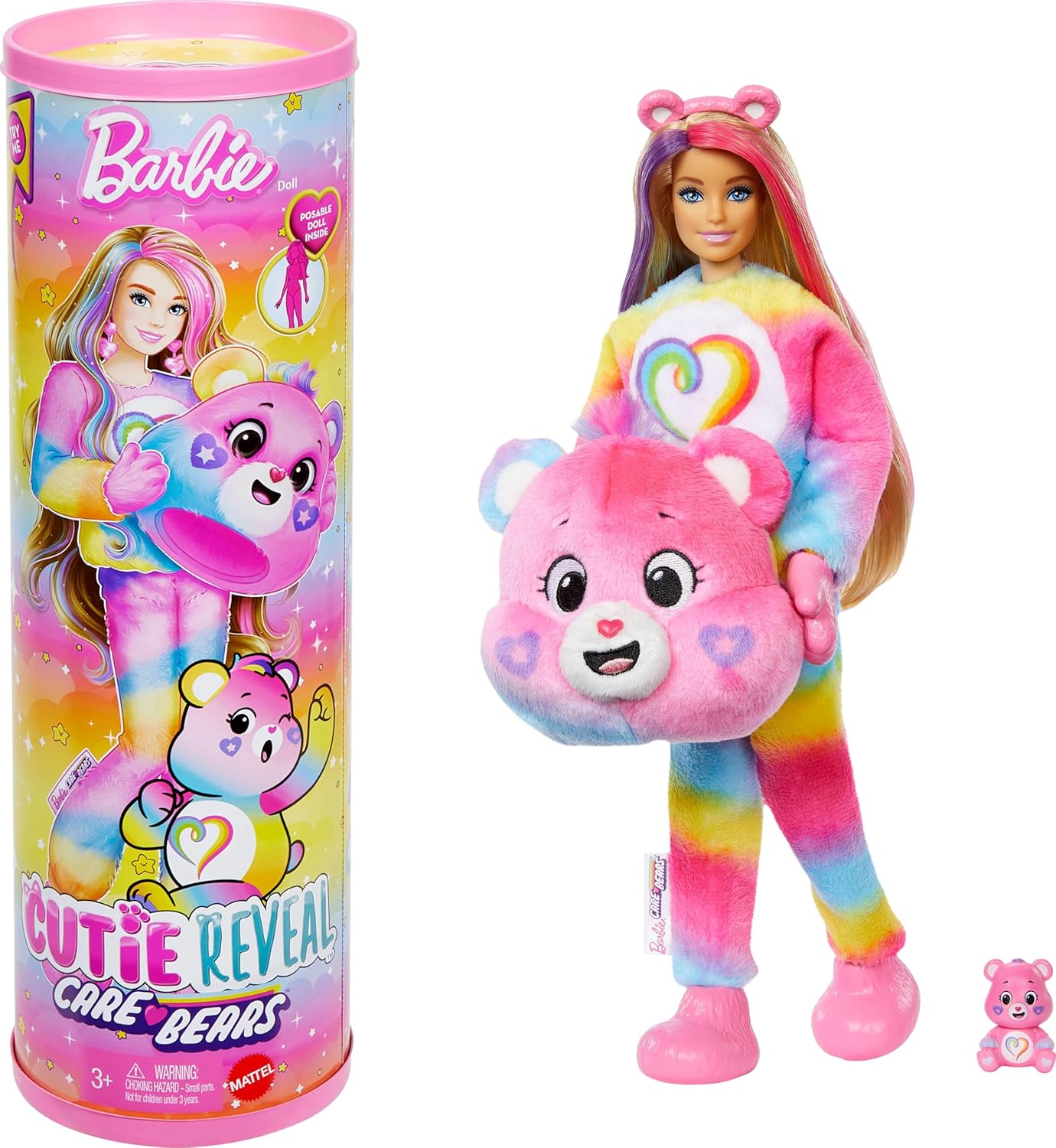 Barbie Cutie Reveal Halinalle Pinkki