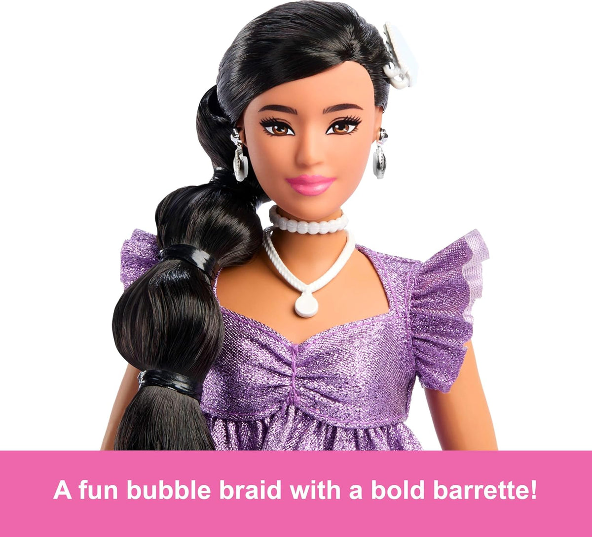 Barbie Deluxe Style Nukke Lila