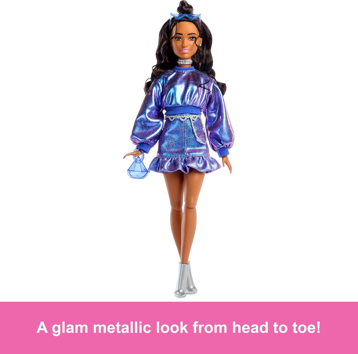Barbie Deluxe Style Nukke Sininen