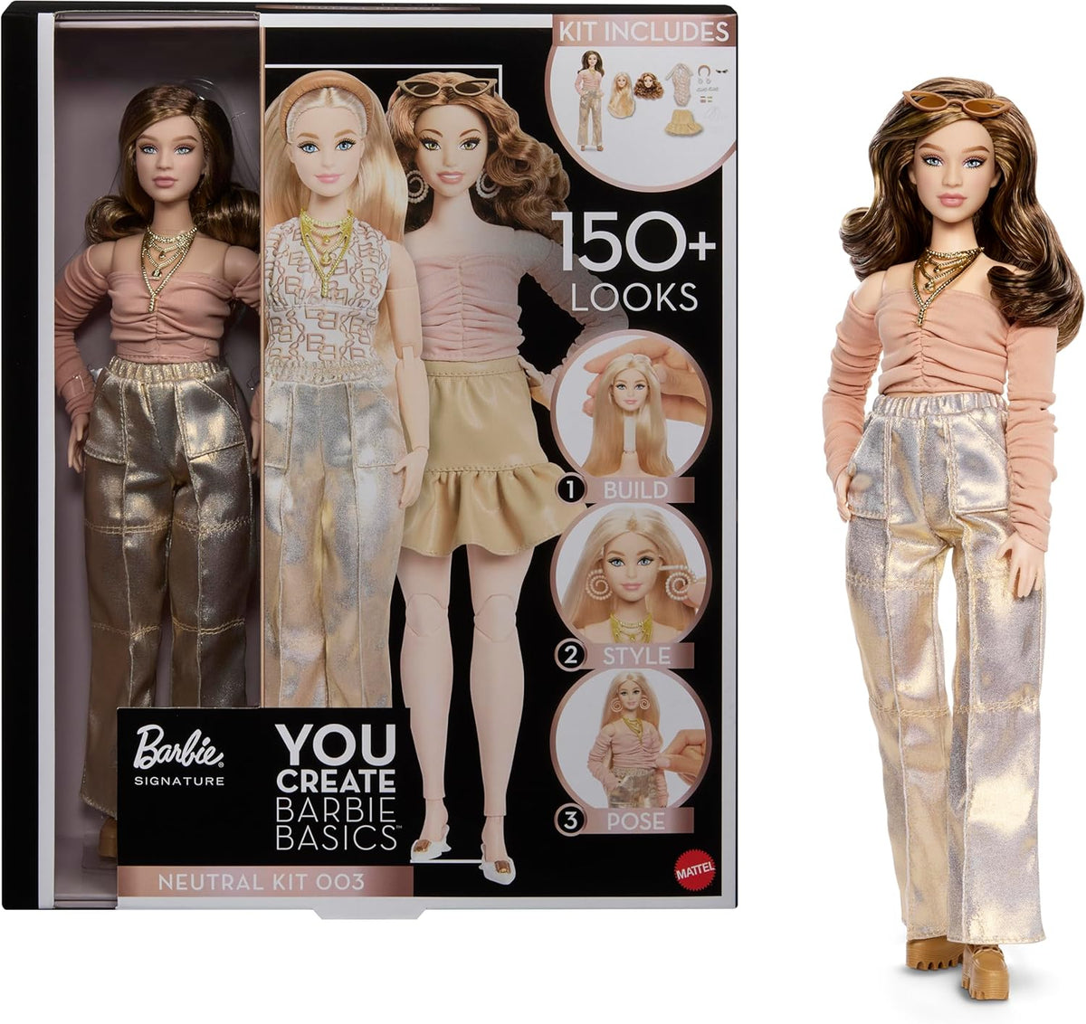 Barbie You Create Basics Neutral Kit #003