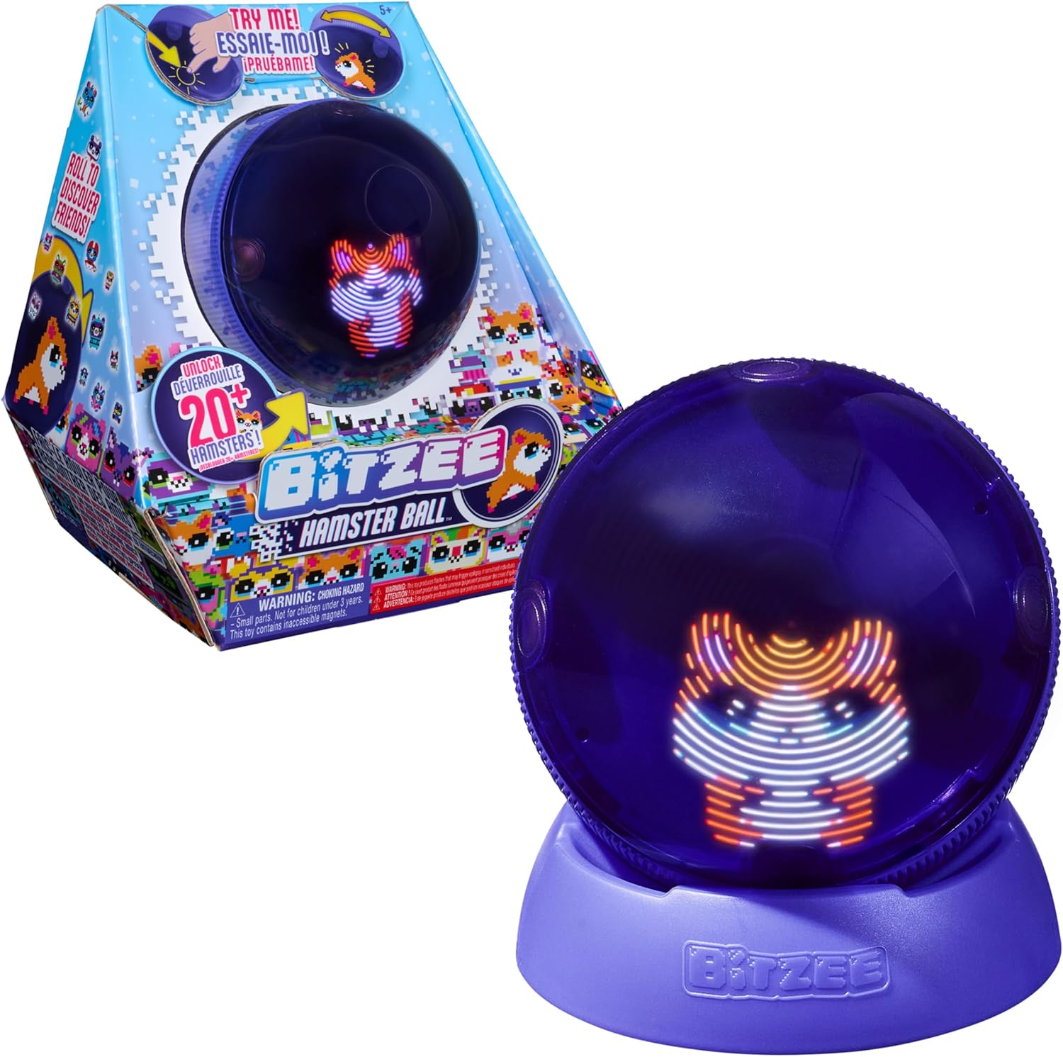 Bitzee Hamster Ball Virtuaalinen Lemmikki Pallossa