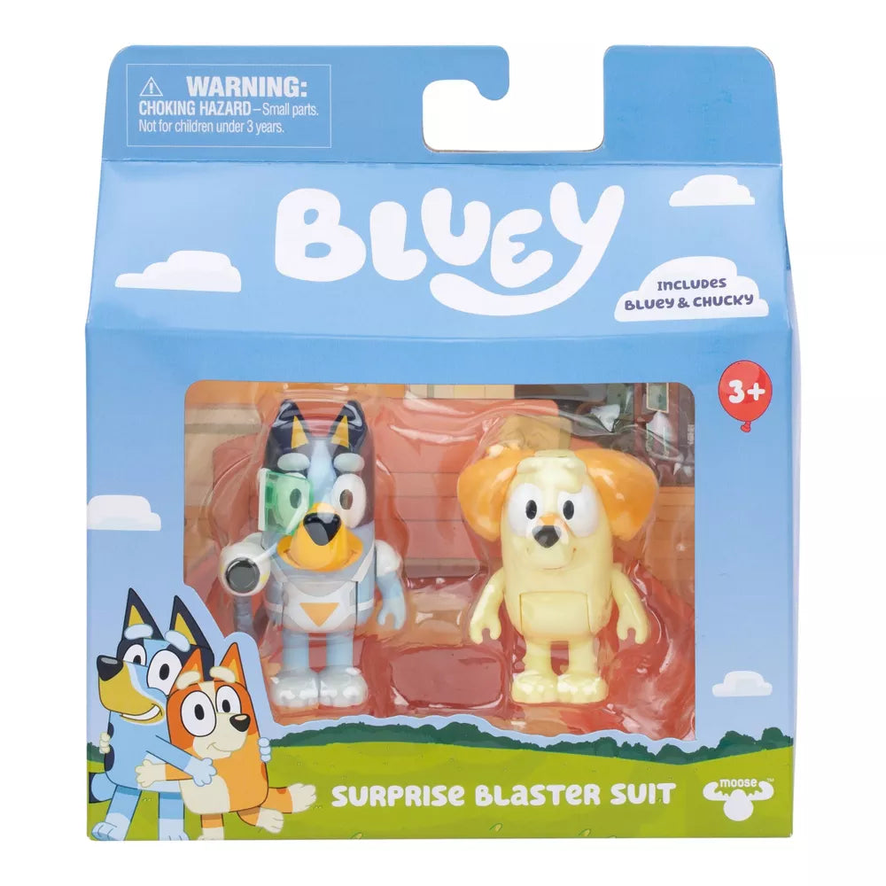 Bluey Hahmopaketti 2 Hahmoa Bluey ja Chucky